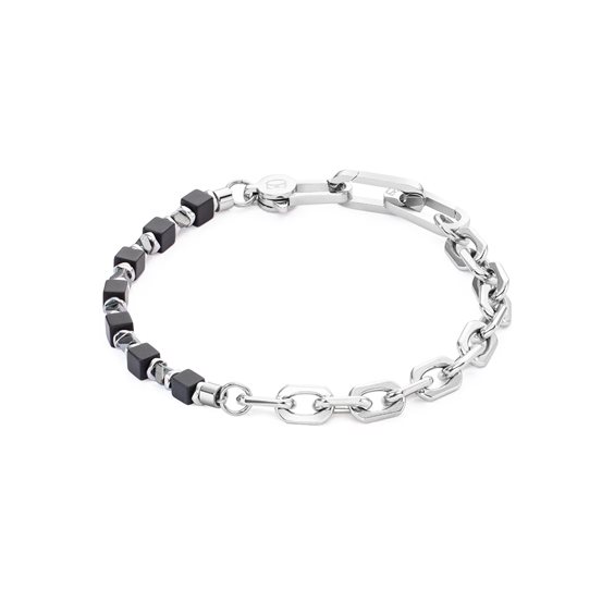 Bracelet Coeur De Lion Man in Steel Cristallo 0909/30-1300 - 0909/30-1300